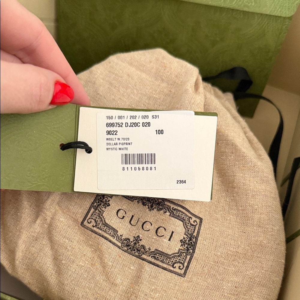 Gucci Marmont Wide Belt 100cm - Picture 2 of 4